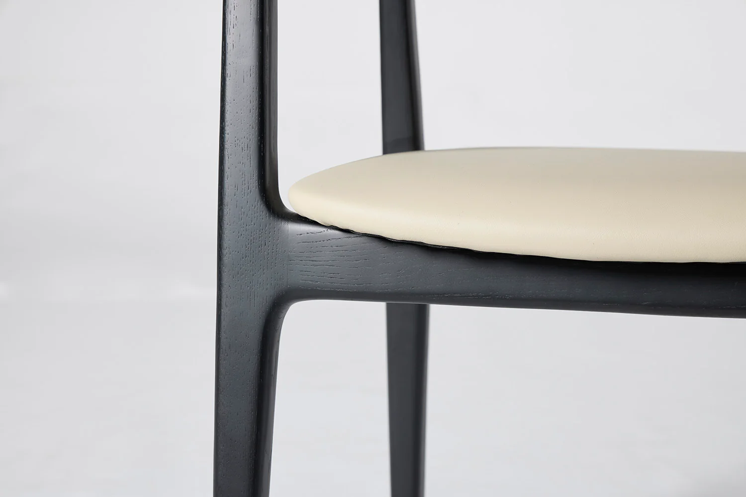 Dining Chair 01 (set of 2), Black / Oyster - Image 10
