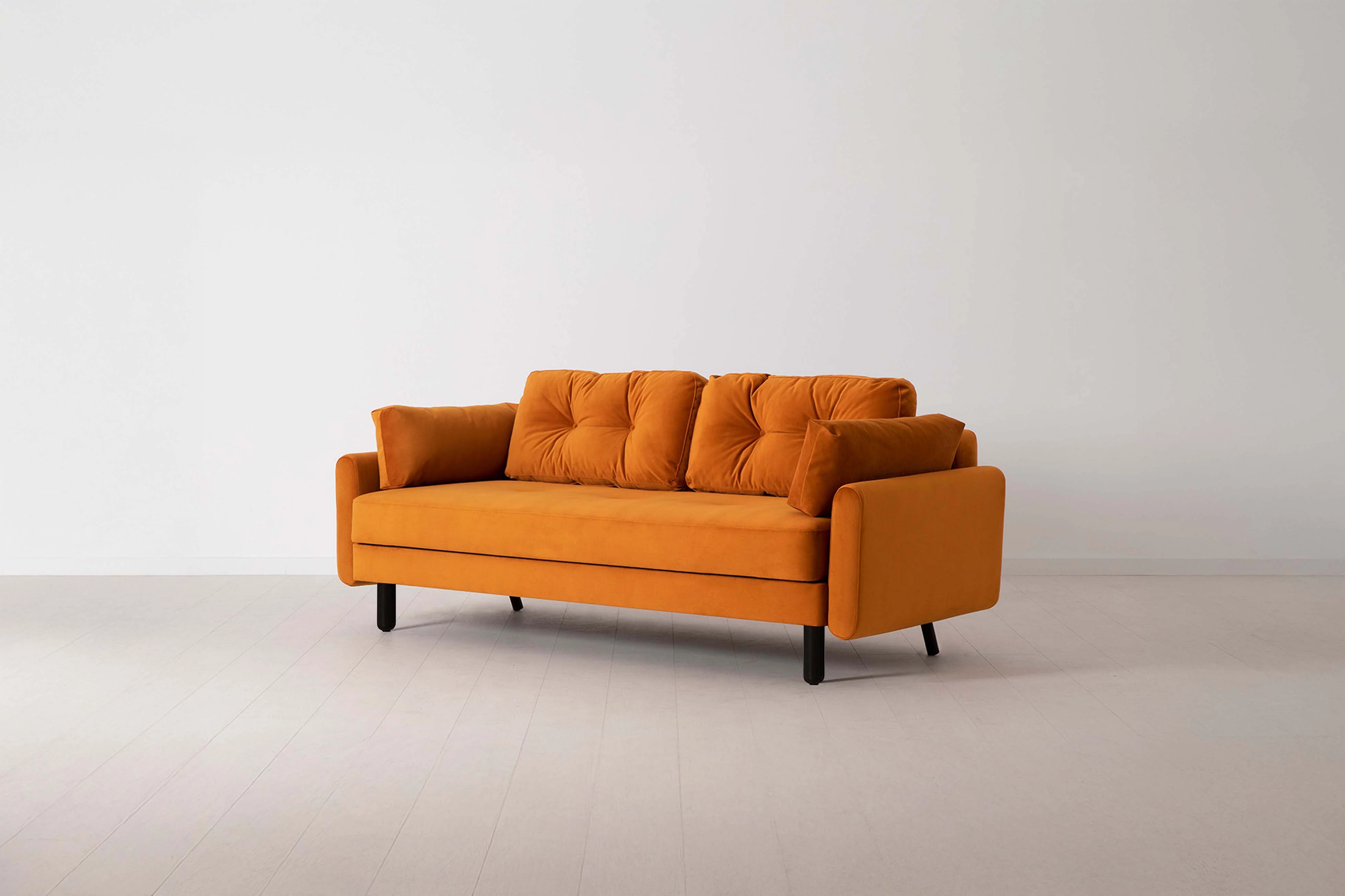 Model 04 Sofa Bed 3 Seater, Bronze (Eco) - Image 3