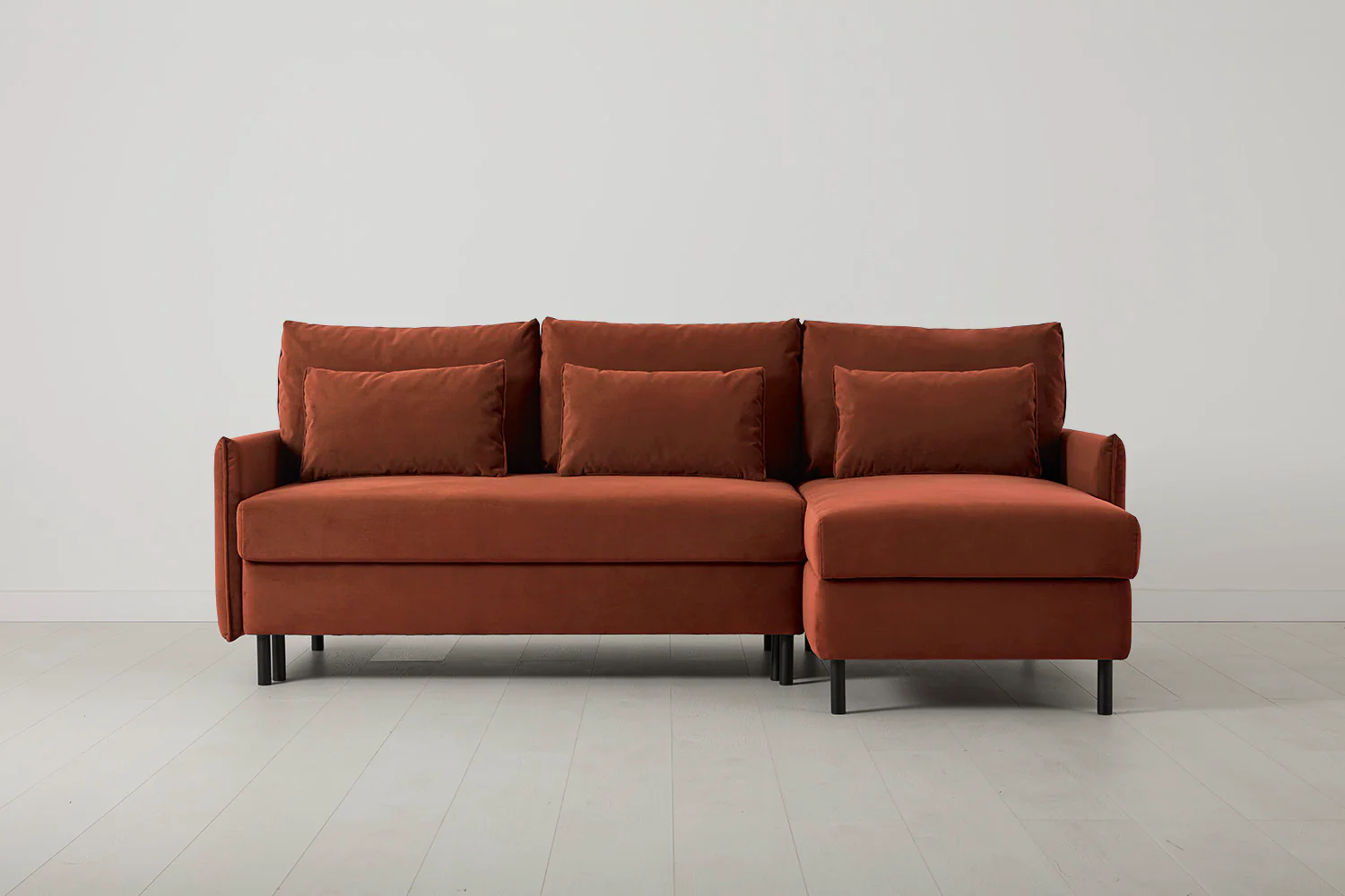 Model 12 Sofa Bed with Storage 3 Seater Right Chaise - Image 12