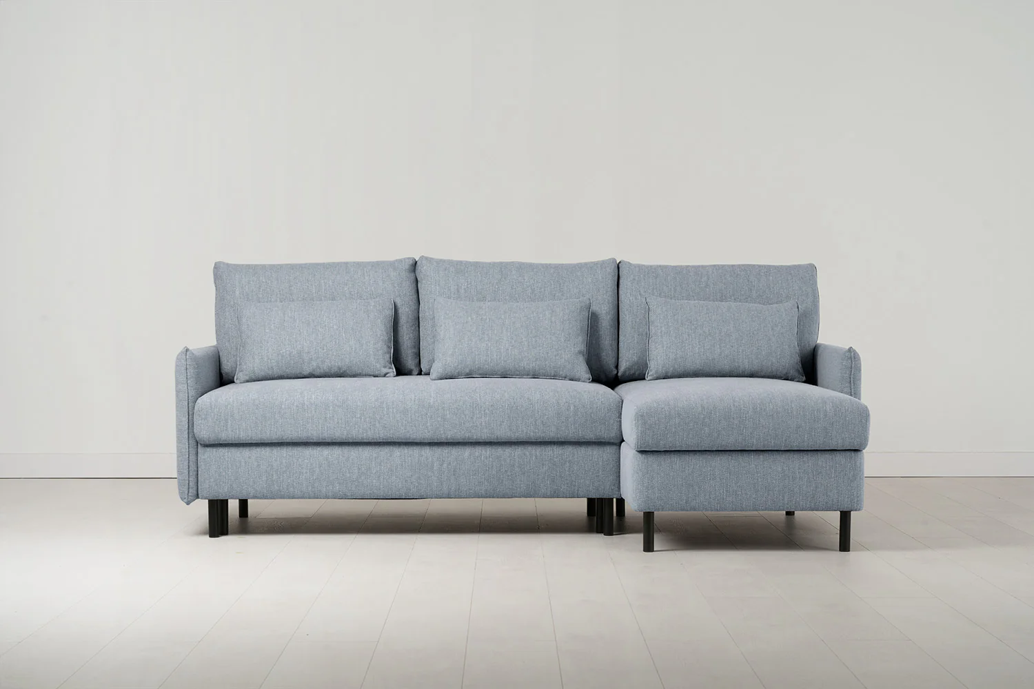 Model 12 Sofa Bed with Storage 3 Seater Right Chaise - Image 5