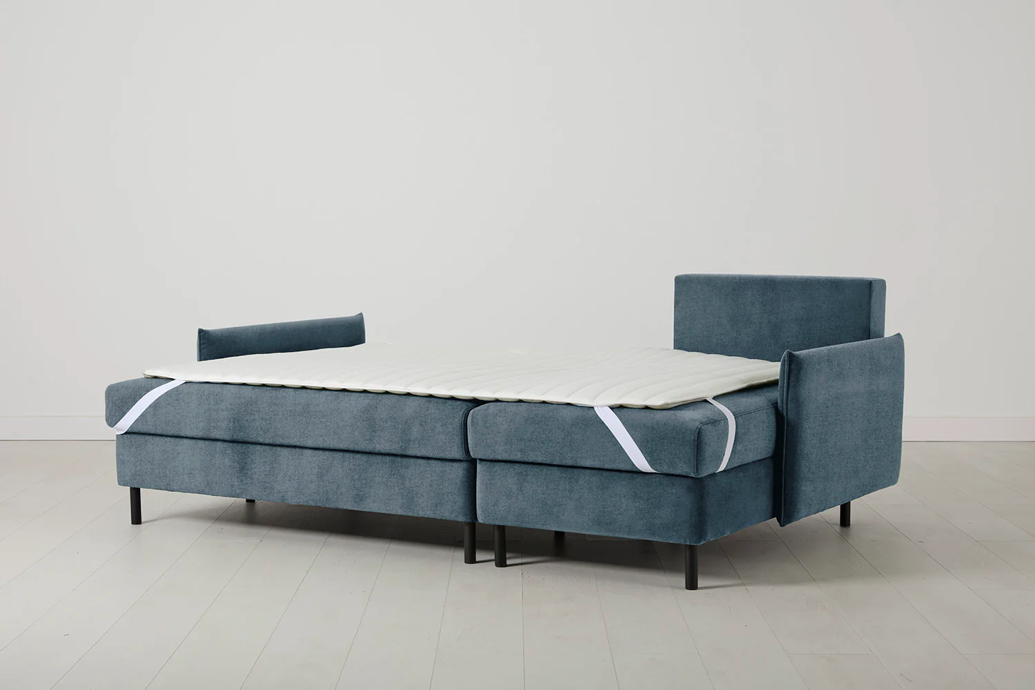 Model 12 Sofa Bed with Storage 3 Seater Right Chaise, Hydro - Image 10