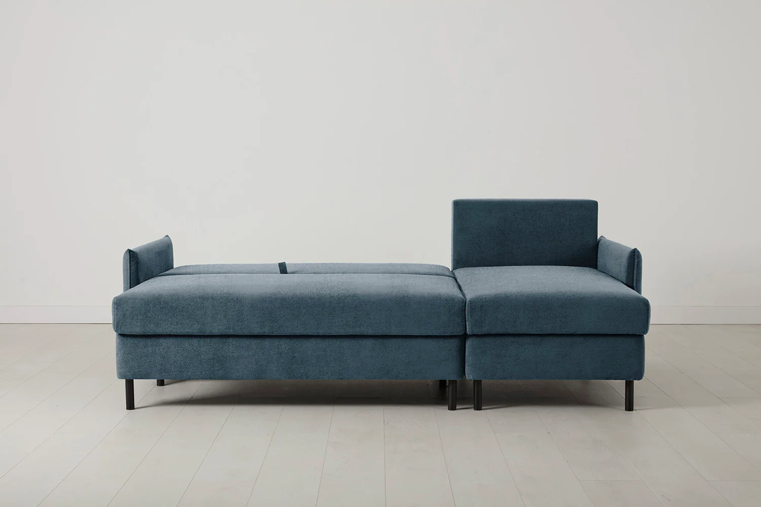 Model 12 Sofa Bed with Storage 3 Seater Right Chaise, Hydro - Image 8