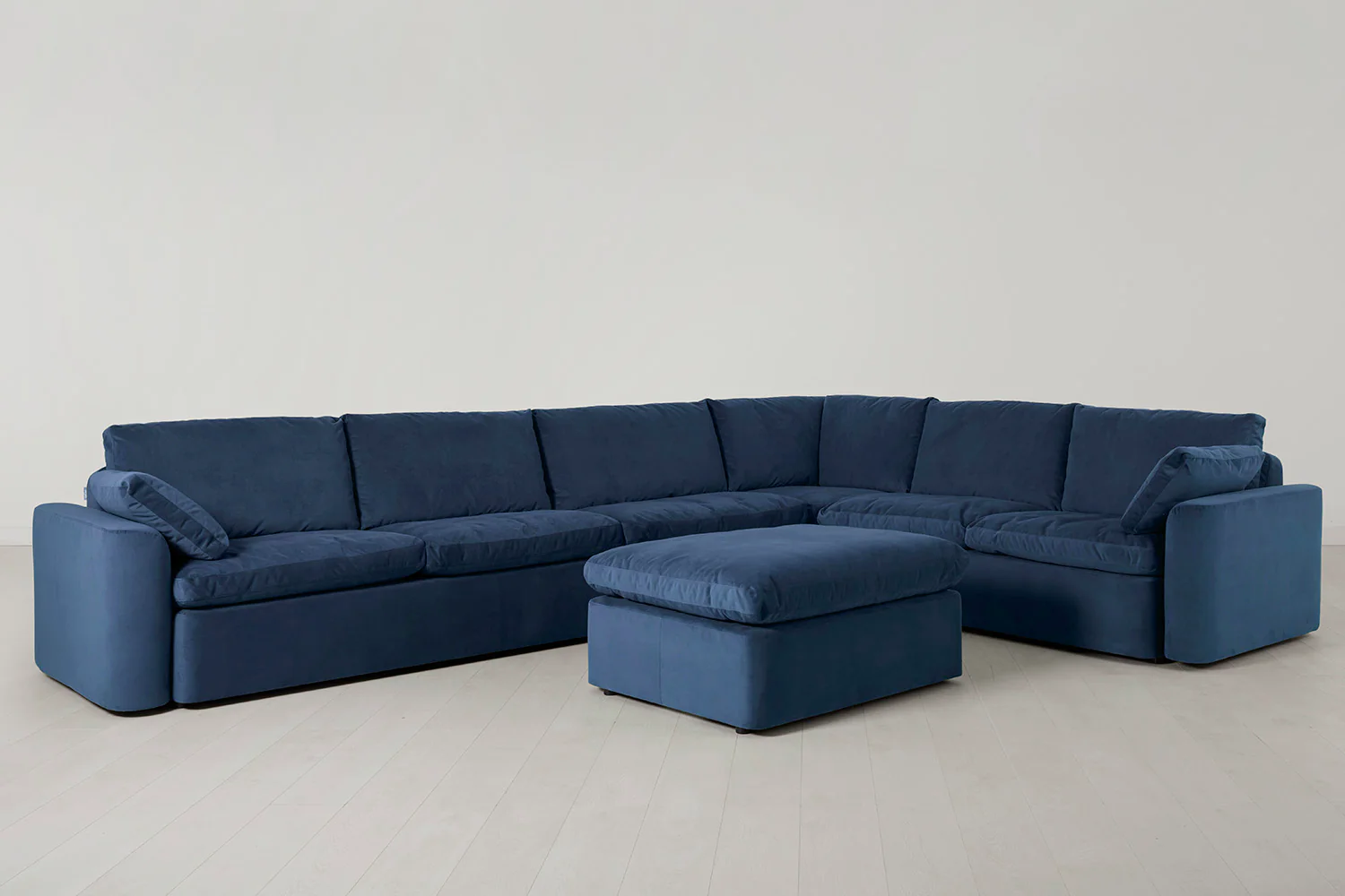 Model 13 Large Corner Sofa with Ottoman - Image 11
