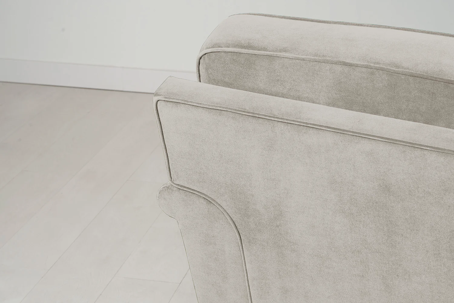Model 15 3 Seater Sofa, Chalk - Image 8