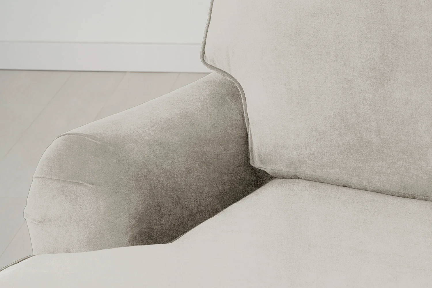 Model 15 Loveseat, Chalk - Image 7
